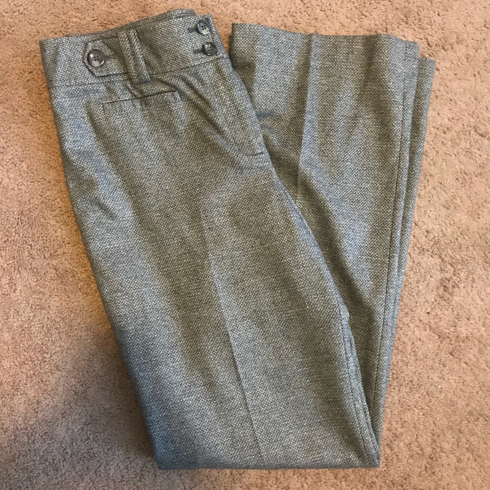 Gray dress pants